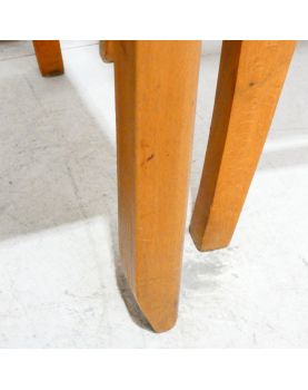 Set of 4 Pierre CRUEGE Straw Chairs