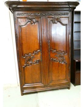 Armoire Normande en Chêne avec Clé
