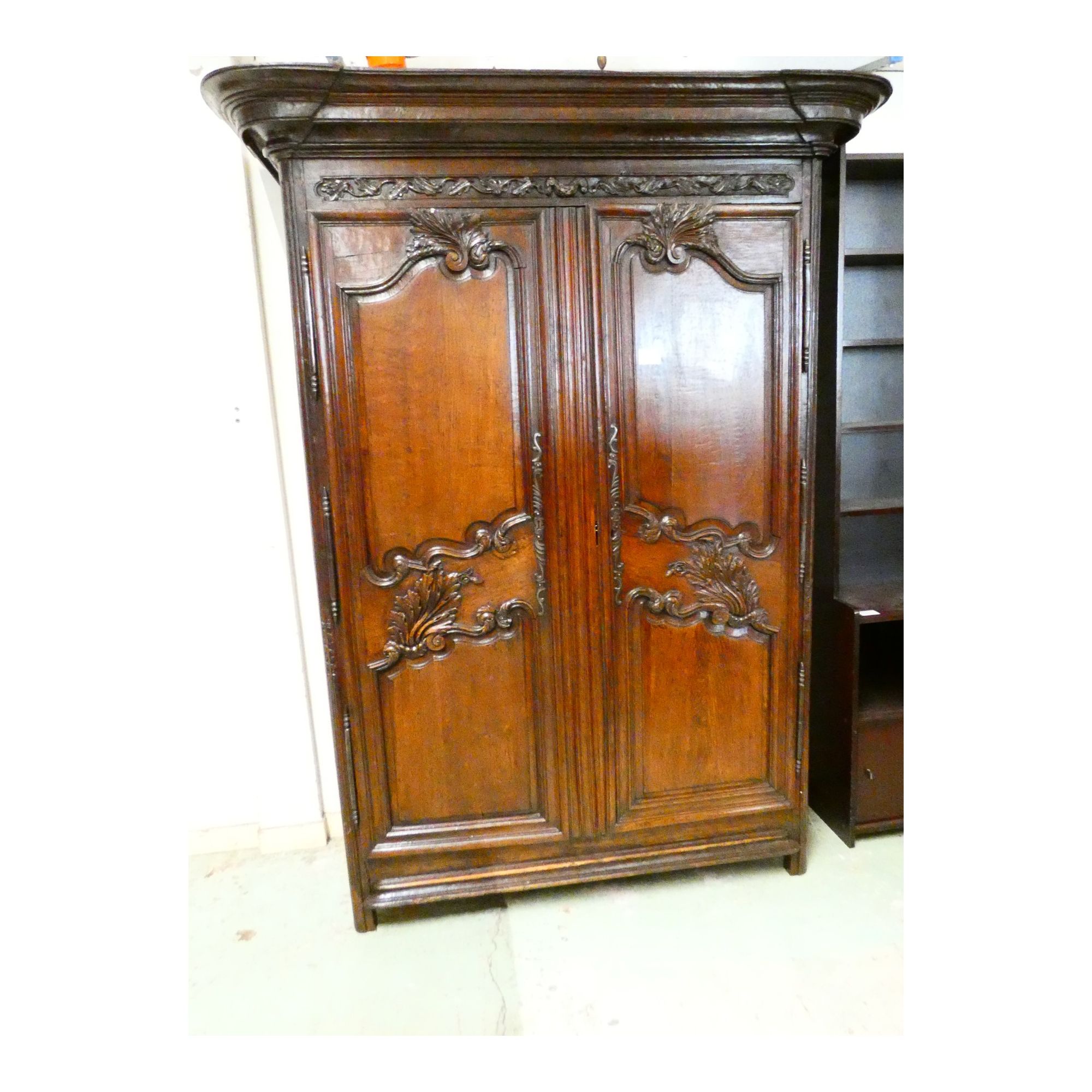 Armoire Normande en Chêne avec Clé Armoire Normande en Chêne avec Clé