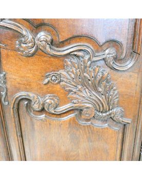Armoire Normande en Chêne avec Clé