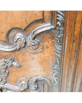 Armoire Normande en Chêne avec Clé