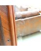 2-Door Rosewood Mirrored Wardrobe, Early 20th Century