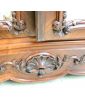 2-Door Rosewood Mirrored Wardrobe, Early 20th Century