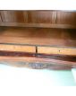 2-Door Rosewood Mirrored Wardrobe, Early 20th Century