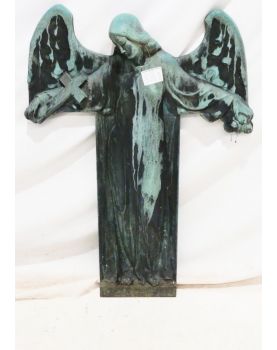Cast Iron Angel Plaque