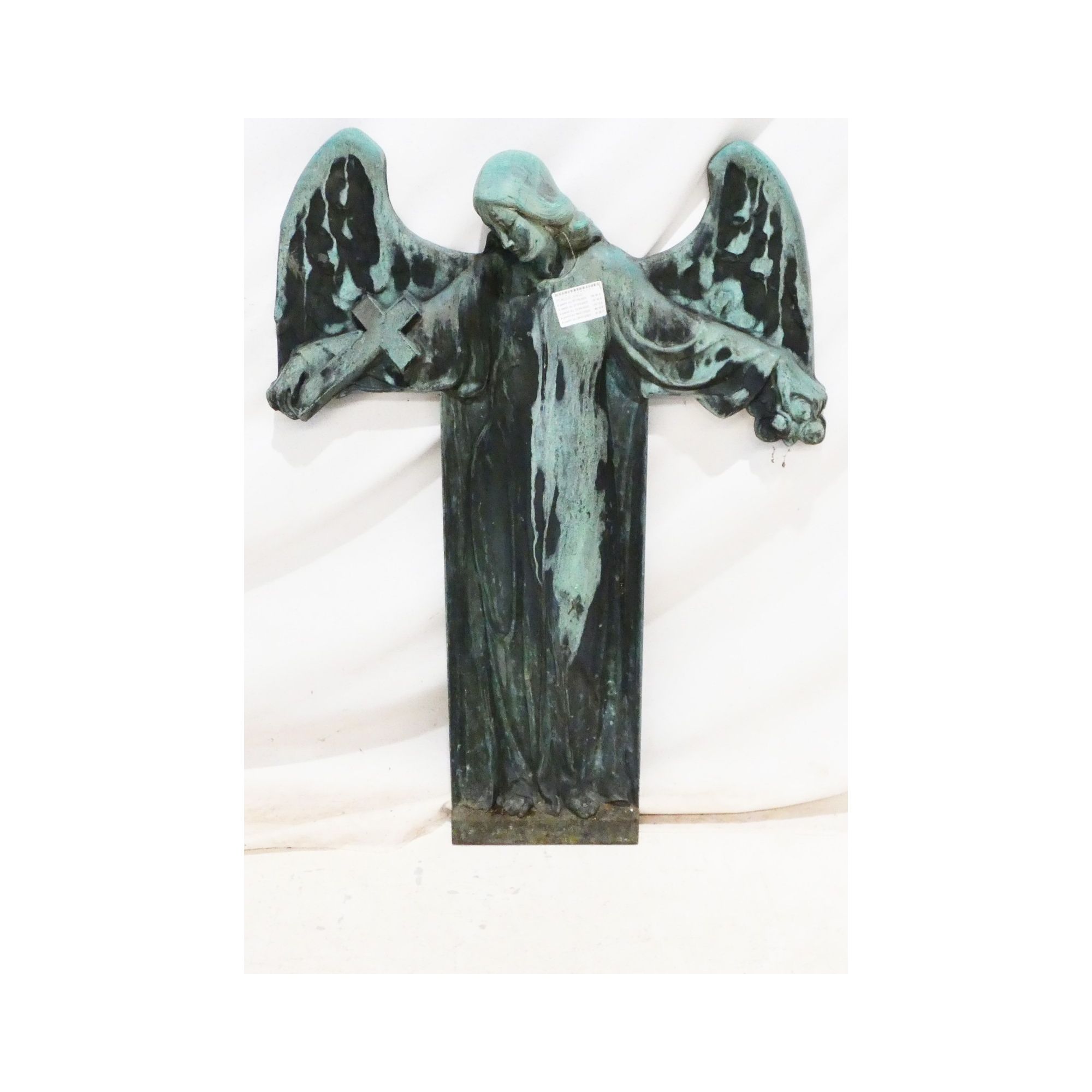 Cast Iron Angel Plaque Cast Iron Angel Plaque