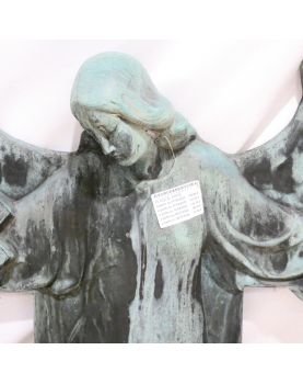Plaque d’Ange en Fonte