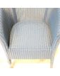 Fauteuil Bleu LLOYD LOOM
