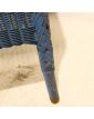 Fauteuil Bleu LLOYD LOOM