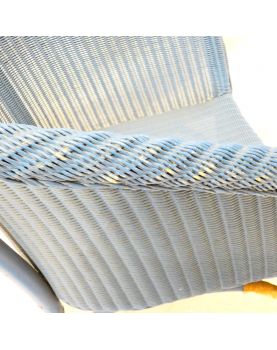 Fauteuil Bleu LLOYD LOOM