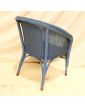 Fauteuil Bleu LLOYD LOOM