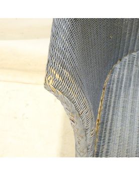 Fauteuil Bleu LLOYD LOOM