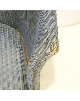 Fauteuil Bleu LLOYD LOOM