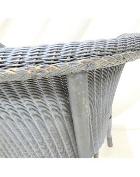 Fauteuil Bleu LLOYD LOOM