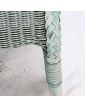 English Green Woven Armchair