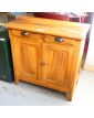 Small Parisian Patinated Sideboard 2 Doors 2 Drawers