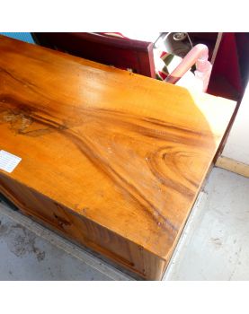 Small Parisian Patinated Sideboard 2 Doors 2 Drawers