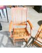Paire de Fauteuils de Jardin Pliants en Teck