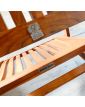 Paire de Fauteuils de Jardin Pliants en Teck
