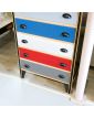Multicolored 5-Drawer Chest of Drawers