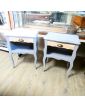 Pair of 1-Drawer, 1-Niche Bedside Tables