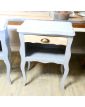 Pair of 1-Drawer, 1-Niche Bedside Tables