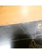 Art Deco 4-Door Sideboard with Black Marble Top and Key