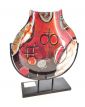 Vase Moderne Design sur Support en Métal