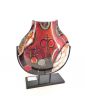 Vase Moderne Design sur Support en Métal