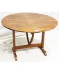 18th Century Folding Oak Winegrower's Table
