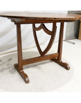 Table de Vigneron Pliante en Chêne XVIIIe Siècle