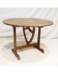 18th Century Folding Oak Winegrower's Table