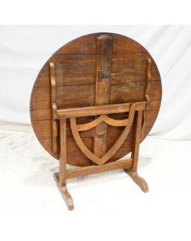 Table de Vigneron Pliante en Chêne XVIIIe Siècle