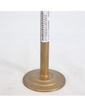 Small Brass Bird on a Golden Column