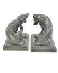 Pair of Small Bronze Dog Figures Signed C.VALTON