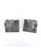 Pair of Small Bronze Dog Figures Signed C.VALTON