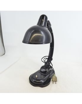 Black Bakelite Lamp from the 1940s