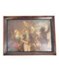 Oil on canvas Troubadour decor