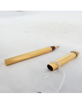 Stylo Plume Cartier Plaqué Or