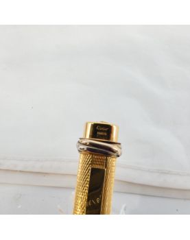 Cartier Gold Plated Fountain Pen