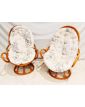 Paire de Fauteuils en Rotin