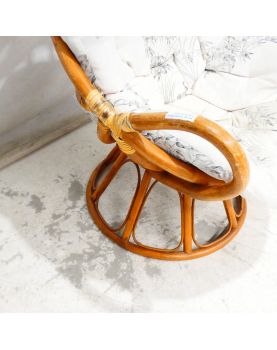 Paire de Fauteuils en Rotin
