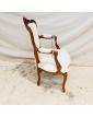 Fauteuil Relooké Moumoute Blanche