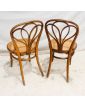 Pair of Bistro Chairs with Cane Seats