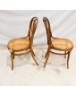 Pair of Bistro Chairs with Cane Seats