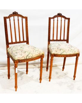 Pair of Louis XVI Bedroom Chairs