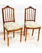 Paire de Chaises de Chambre Louis XVI