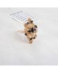 Bague en Or 14k avec Pierres Noires 5.2 Grammes