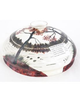Opaline Basque Decor Signed