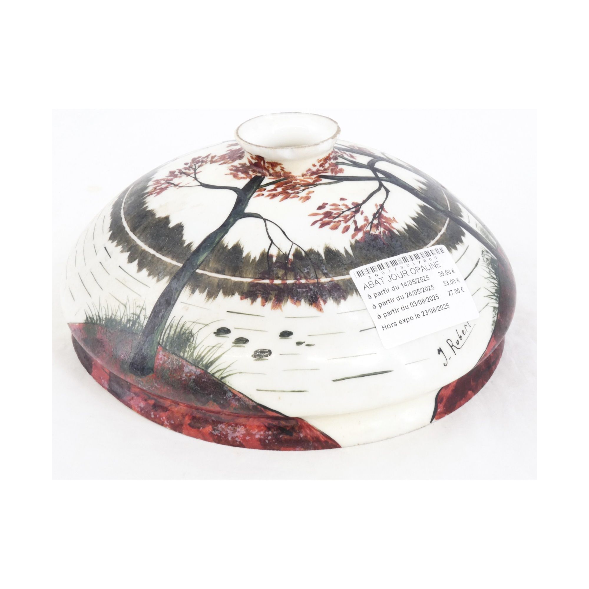 Opaline Décor Basque Signé Opaline Décor Basque Signé